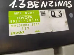 Mukavuusmoduuli OEM 892210D110 Toyota Yariksille