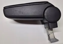 Apoio de braço dianteiro OEM 8E0864207D Audi couro preto Soul