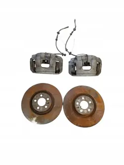 Juego de discos y pinzas delanteros OEM NOB7011 para Audi A6
