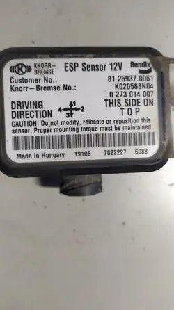 Capteur ESP MAN TGX TGS Knorr-Bremse