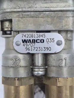 Wabco 9617231390 Jarruventtiili, apujarru