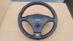 Svart 3-Ekigt Ratt OEM 4B0419091BG med Audi Paddlar