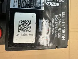 Batería OEM 000915105DN 36Ah 12V para Audi VW