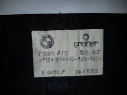 Kofferraumteppich BMW 3 Compact E46 OEM 0472003