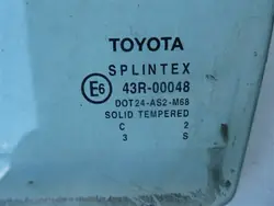 Vitre Arrière Gauche Toyota OE 3WESDCF7801MWA Occasion