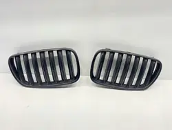 Left Right Kidney Grill Black BMW X3 E83 M-Package