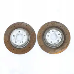 Mercedes R172 Remschijven Set Achter Links Rechts Geperforeerd OEM