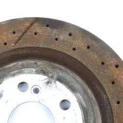 Discos de Freno Mercedes R172 Conjunto Trasero Izquierdo Derecho Perforados OEM
