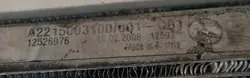 Refroidisseur d'huile boîte OEM A2215003100 Mercedes