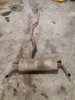 Ford Mondeo mk5 Achterdemper OEM hgfdsa 2.0 Diesel
