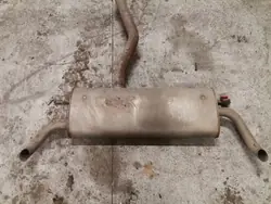 Silencieux arrière Ford Mondeo mk5 OEM hgfdsa 2.0 Diesel