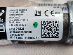OEM 84282464 Höger Sidokrockkudde för Opel Insignia B