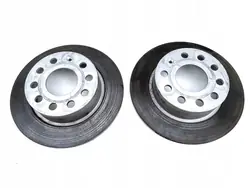 Discos traseiros 253 5C0615601 Pastilhas 5Q0698451A VW JETTA BEETLE