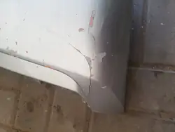DAF 45/55 Linke Kabinen-Spoiler-Ecke OEM Gebraucht
