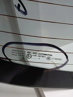 Vitre Arrière OEM 6993B pour Opel Insignia I/A Break