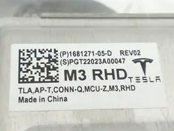 Tesla Model 3 2022 Onduleur Tension OEM 168127105D