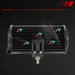 OEM B07V1TH4DH Luzes LED Trabalho 7" 24000LM 2 Peças