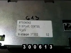 Écran d'affichage Mitsubishi Pajero OEM 8750A165
