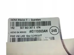 OEM 5C7863367E Schalldämmung für VW Jetta 2011-2018