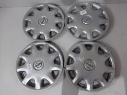 4x 15'' Enjoliveurs Opel Astra G H Corsa C D Meriva Zafira OEM 24443198