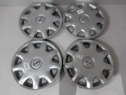 4x 15'' Enjoliveurs Opel Astra G H Corsa C D Meriva Zafira OEM 24443198