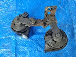Opel Claxon Set OEM 007424 voor Astra H & Zafira B