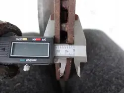 OEM 63909L Jarrujarrutin ja levy takaosa - Jeep