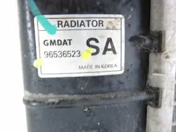 Radiateur d'eau Chevrolet OE 96536523