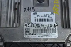 Unidade de Controle do Motor AUDI 03L906018SJ