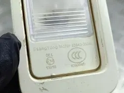 Luz de matrícula SsangYong Musso OEM FOB41663