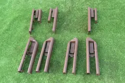 Juego de Cubiertas de Riel de Asiento Marrón BMW X5 E70 X6 E71