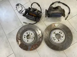 Conjunto de travões dianteiros OEM TARCZE HAMULCOWE PRZÓD MERCEDES X166