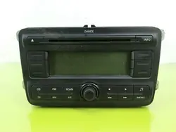 Skoda OEM 5J0035161 REMI CD-radio för Roomster 2006-2015