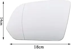 Verre de rétroviseur gauche OEM 201585 pour Mercedes Vito