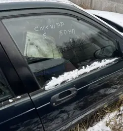 Front rechte Türscheibe OEM SZYBA DRZWI PRZÓD PRZEDNIA PRAWA 5DRZWI CIVIC VI 6 HB 95-