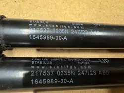 Amortecedor capô Tesla Model 3 OEM 1645989-00-A D+E