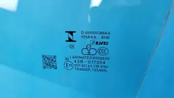 Chery Omoda 5 sivuilma OEM 555000386AA vasen etu