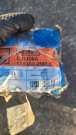 Juego de pastillas de freno ATE para Audi, Seat, Skoda, VW - 13.0460-2887.2