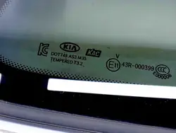 Bakre höger ruta OEM 87820A4100 Kia Carens IV