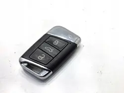 Clé OEM LORK-1009-140452 pour Skoda Superb III Télécommande