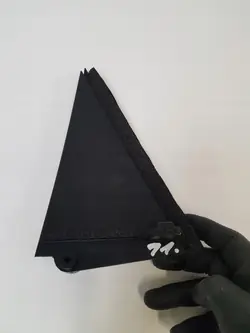 Cache Triangle OEM 67487-02070 Portière Arrière Droit Toyota