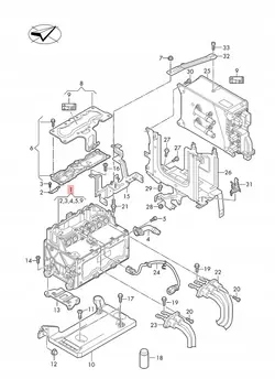 OEM 5WA907070B Inversor para VW Passat B8 GTE
