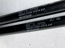 Peugeot 508 II Lift Suportes do Capô Conjunto 9813503380