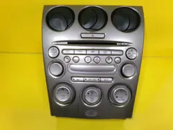 Mazda 6 Mittpanel Radio AC 2002-2008 Begagnad