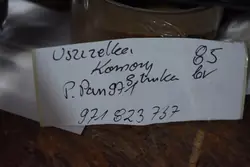 Porsche motorrums tätning OEM 971823737 - Begagnad