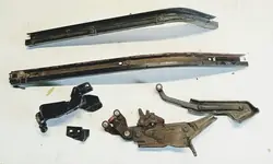 Trilhos laterais completos para Fiat Doblo II