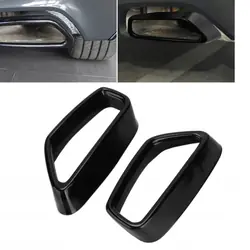 Copriterminale Scarico Nero Lucido per BMW Serie 5 G30 G38 2018-2021 OEM 1614210117311