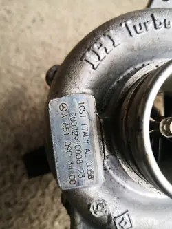Turboahtimen Mercedes A6510903400 2.2CDI