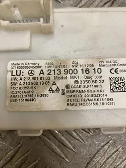 Mercedes-Benz Keyless-käynnistysmoduuli OEM A2139001610
