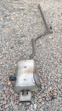 Silencieux d'échappement Fiat 500 1.2 8V 69KM OEM 46817652